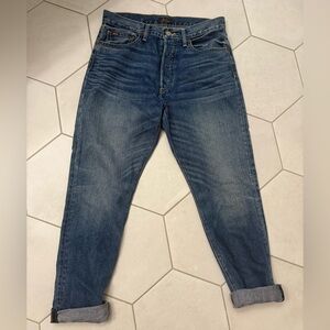 Polo by Ralph Lauren Dark Blue Cropped Jeans - READ DESCRIPTION